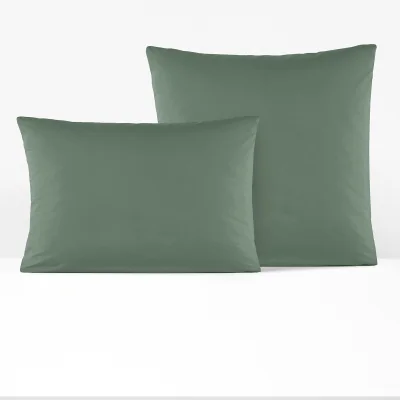 La Redoute Best Quality Plain 100% Cotton Percale 200 Thread Count Pillowcase