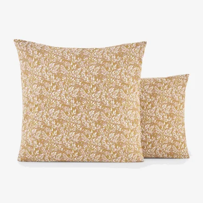 La Redoute Nara Floral 100% Cotton Percale 200 Thread Count Pillowcase