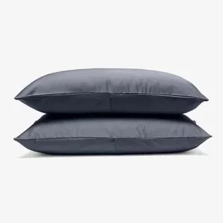 Marks & Spencer Bedfolk 2 Pack Pure Cotton Sateen Luxe Pillowcases - Ink, Ink,Clay