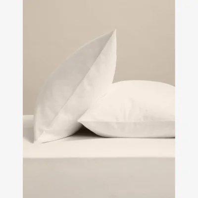 Marks & Spencer M&S 2 Pack Pure Cotton Brushed Pillowcases Linen