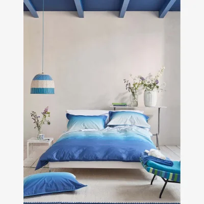 Marks & Spencer Designers Guild Pure Cotton Percale Ombre Pillowcase Set Blue Mix
