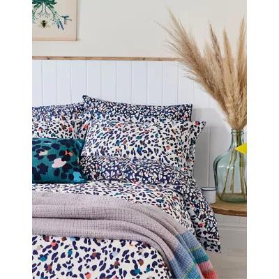 Marks & Spencer Joules 2 Pack Pure Cotton Lynx Leopard Pillowcases - Multi, Multi