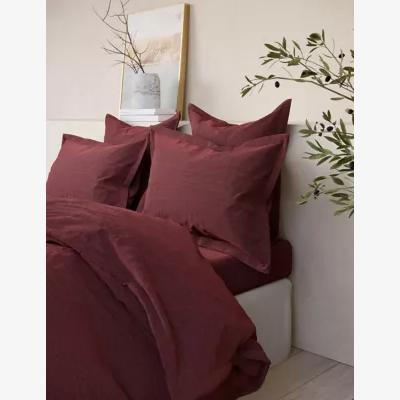 Marks & Spencer M&S X Fired Earth 2 Pack Washed Cotton Pillowcases - Garden Folly, Garden Folly,Apres Ski,Hoppers Hat,Charcoal,Storm,Under The Waves,Weald Green,Pompeiian Red,Dover Cliffs,Malm