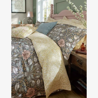 Marks & Spencer William Morris At Home 2 Pack Pure Cotton Sateen Oxford Pillowcases Multi
