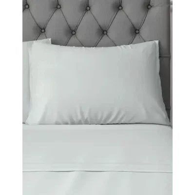 Marks & Spencer M&S 2 Pack Dreamskin&reg; Pure Cotton Pillowcases - Cream, Cream,Light Grey