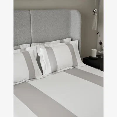 Marks & Spencer M&S X Kelly Hoppen 2pk 500 Thread Count Cotton Sateen Pillowcases - Grey Mix, Taupe Mix,Grey Mix