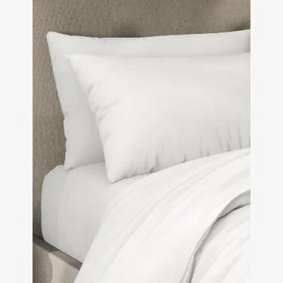 Marks & Spencer M&S  2 Pack Pure Cotton 300 Thread Count Pillowcases - Light Cream, Light Cream,Light Grey,Duck Egg