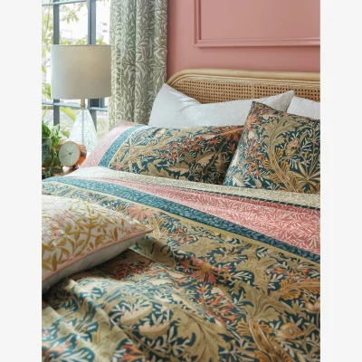 Marks & Spencer William Morris At Home 2 Pack Pure Cotton Sateen Oxford Pillowcases Multi