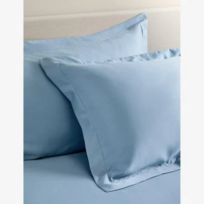 Marks & Spencer M&S 2 Pack Ultimate Silky & Softy Oxford Pillowcases Chambray