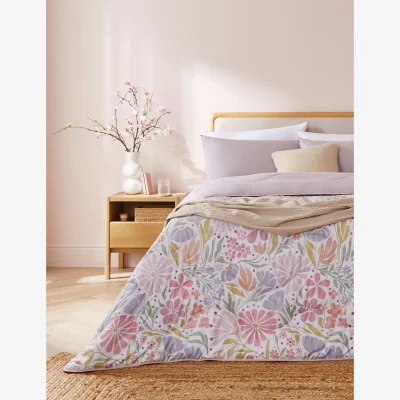 Marks & Spencer Night Lark Wildflower Coverless Duvet & Pillowcase Multi