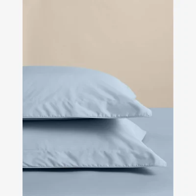 Marks & Spencer M&S 2 Pack Egyptian Cotton Oxford Pillowcases Dusty Blue