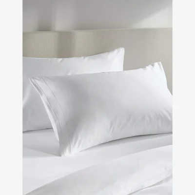 Marks & Spencer M&S 2 Pack Egyptian Cotton 1000 Thread Count King Size Pillowcases White