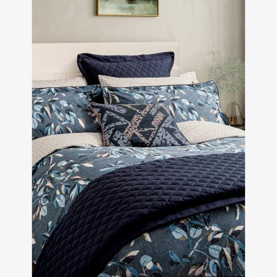 Marks & Spencer Bedeck of Belfast 2 Pack Pure Cotton Albany Denim Pillowcases Natural Mix