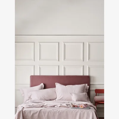 Nordic Nest Mille Notti Satina plain pillowcase Rose 50x90 cm
