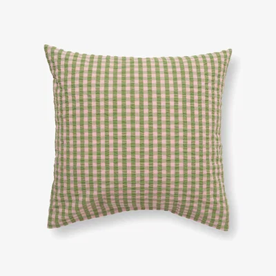 Nordic Nest Juna Bæk&Bølge pillowcase 60x63 cm Green-light pink