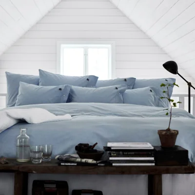 Nordic Nest Icons Pin Point pillowcase 65x65 cm blue