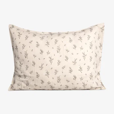Nordic Nest Garbo&Friends Bluebell Muslin pillowcase 50x70