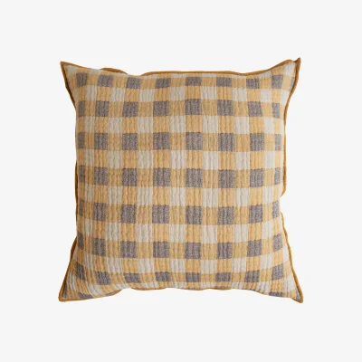 Nordic Nest Brita Sweden Pomme pillowcase Yellow 50x50 cm