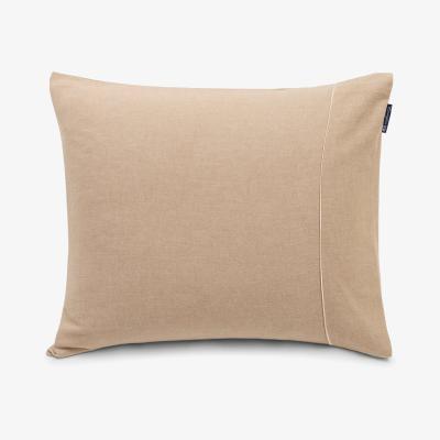 Nordic Nest Lexington Herringbone Flanell pillowcase 50x60 cm Beige-off white