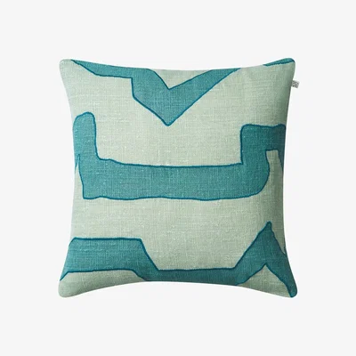 Nordic Nest Chhatwal & Jonsson Sikkim pillowcase 50x50 cm Heaven blue-aqua