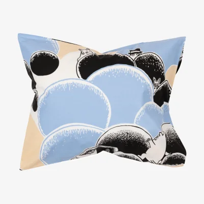 Nordic Nest Moomin Arabia Moomin pillowcase 50x60 cm Pebbles