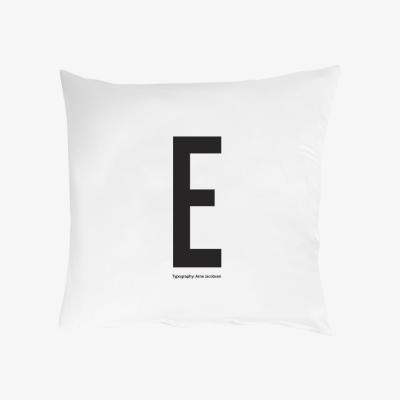 Nordic Nest Design Letters pillow case 60x50 cm E