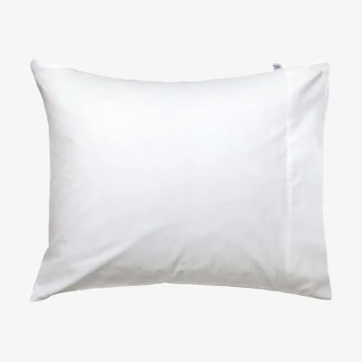 Nordic Nest Mille Notti Satina plain pillowcase ECO White 50x60 cm