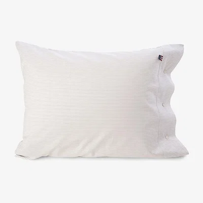 Nordic Nest Lexington Pin Point pillowcase Grey/white