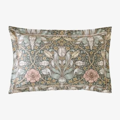 Downtown William Morris At Home Spring Thicket Pillowcase Pair - Mineral
