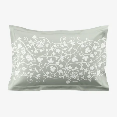 Downtown Historic Royal Palaces Tudor Trail Oxford Pillowcase Pair - Sage