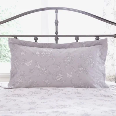 The Range Sheridan Grey Pillowcase - Black / 1