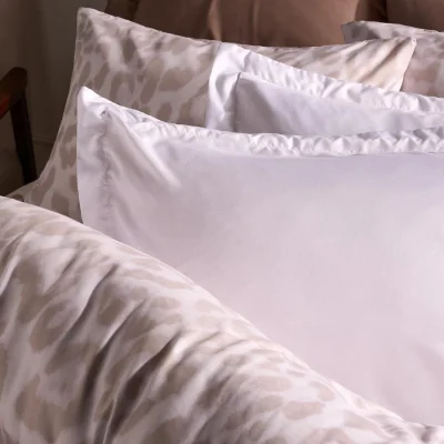 The Range OHS Plain Dyed Oxford Pillowcases - White