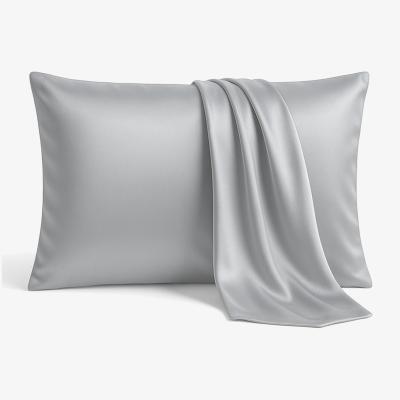 The Range Luxury Silk Housewife Pillowcase - Silver