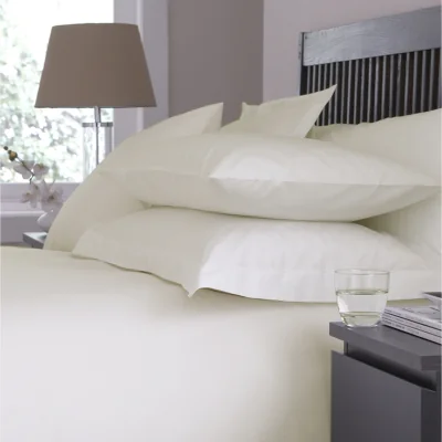 The Range Sestina Cotton Oxford Pillowcase Ivory - Ivory
