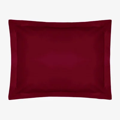 The Range Belledorm Easycare Percale Oxford Pillowcase - Red