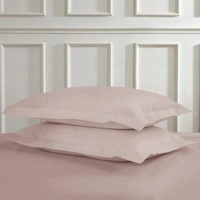 The Range Polycotton Oxford Pillowcases - Blush