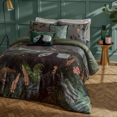 The Range Chuan Exotic Jungle Pillowcase Pair - Nightfall