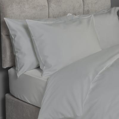 The Range Luxe Cotton 400 Thread Count Housewife Pillowcase Pair - Silver