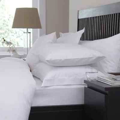 The Range Charlotte Thomas Oxford Cotton Pillowcase Sestina - White