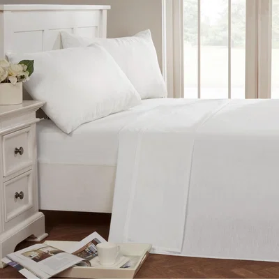 The Range 56P Housewife Pillowcase Pair - Cream