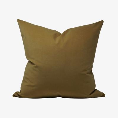 Wolf & Badger Brown Classic Velvet Cork Pillow Cover Post House