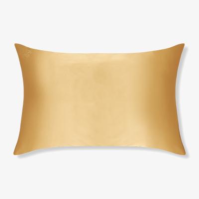 Wolf & Badger Gold Pure Mulberry Silk Pillowcase Two Bees London