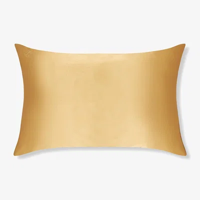 Wolf & Badger Gold Pure Mulberry Silk Pillowcase Two Bees London