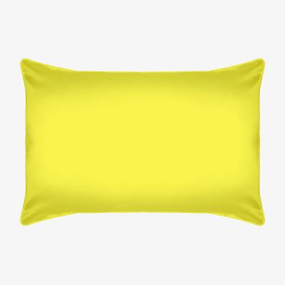 Wolf & Badger Yellow / Orange Aiya Pillowcase Chartreuse Uk Single Studio Pia