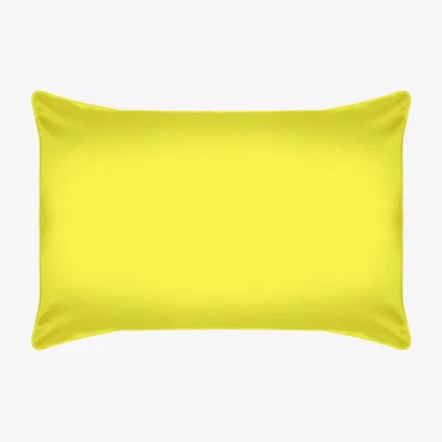 Wolf & Badger Yellow / Orange Aiya Pillowcase Chartreuse Uk Single Studio Pia