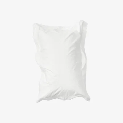 Wolf & Badger White Pillowcase Pair In Prism Us Queen Sutram