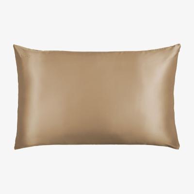 Wolf & Badger Silk Pillowcase - Taupe - King Us King Blissy
