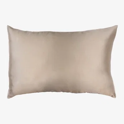 Wolf & Badger Gold Champagne Queen Silk Pillowcase A Good Night Sleep