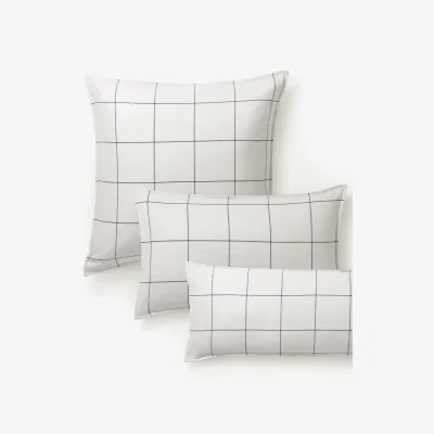 Westwing Reversible Flannel Pillowcase Noelle