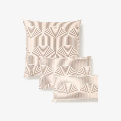 Westwing Cotton Pillowcase Arcs